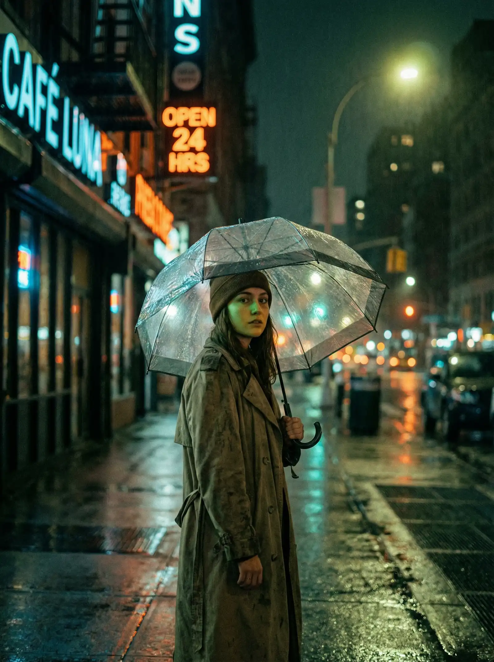 甜心狐狸 本周佳作 - 雨夜独行